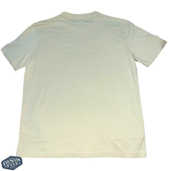 American Eagle AE Mens Citron/Cream Logo Graphic T-Shirt/Tee | NEW/NWT!! - Picture 6 of 13